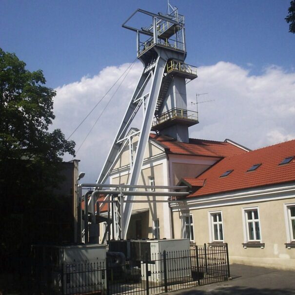 Salt mine exterior