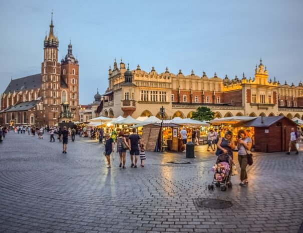 Krakow main square