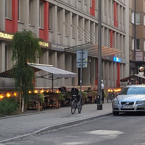 Restaurant terrace, Krowodza