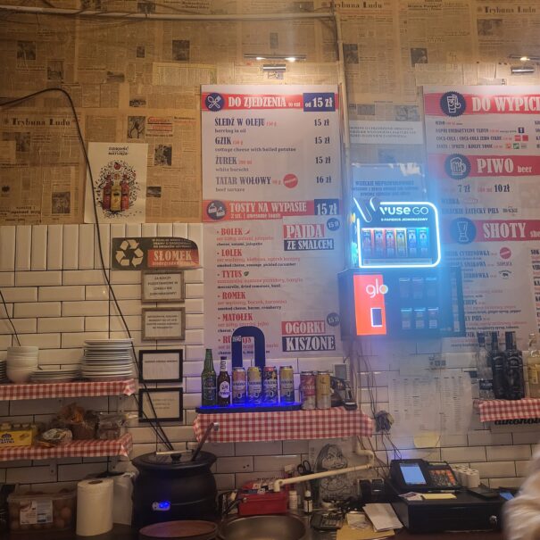 Pijalnia, Ul. Szewska menu